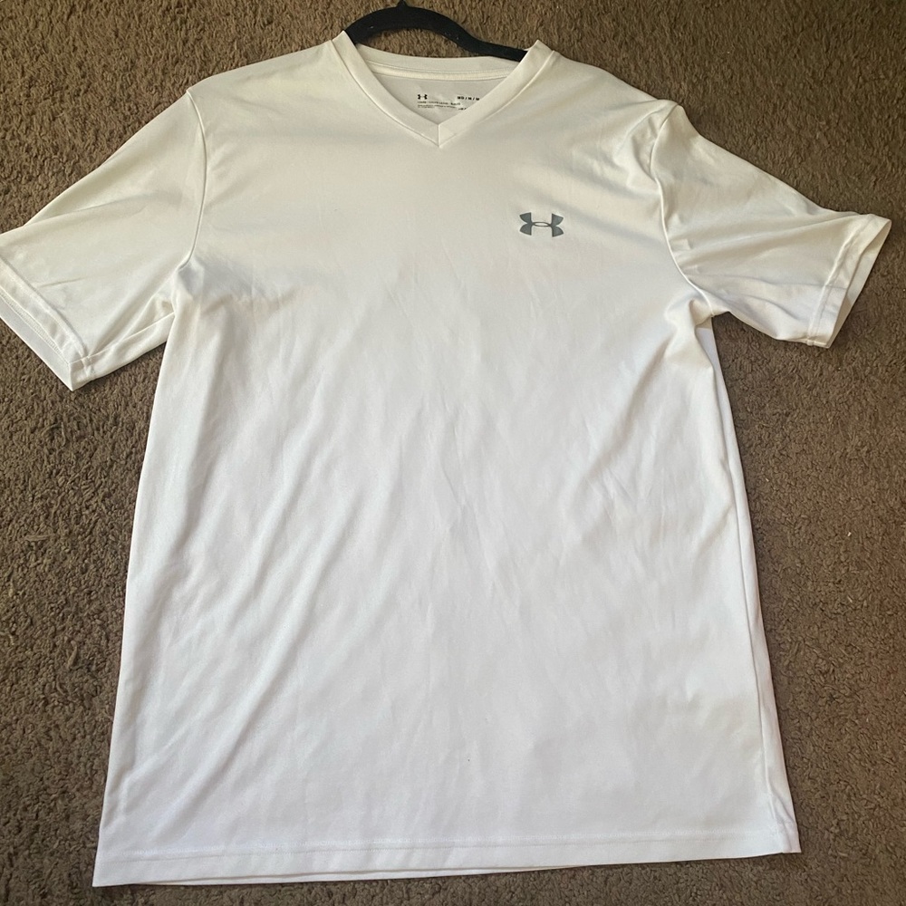 White short sleeve heatgear
